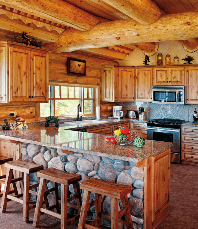 19 Log Cabin Home Decor Ideas
