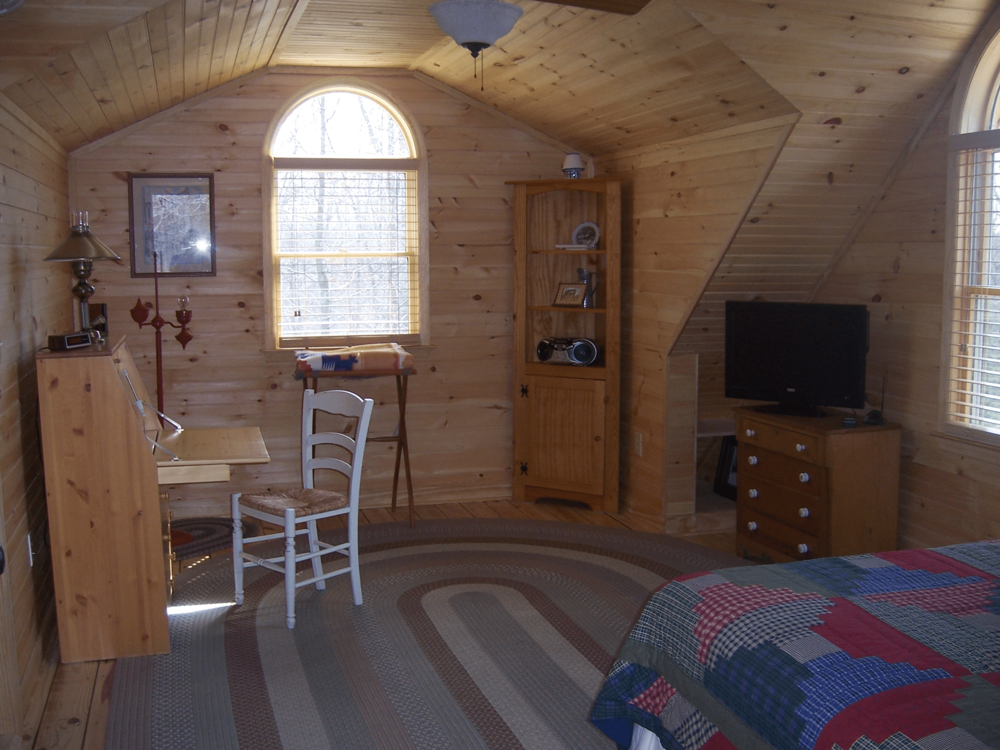log cabin decor